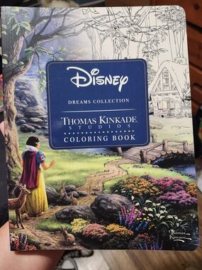 Disney Thomas Kinkade Studio Coloring Book - Multi